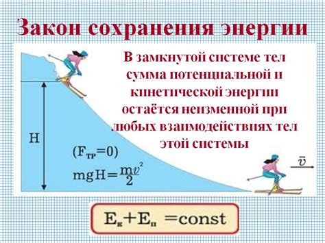 Закон сохранения энергии в электрических цепях: электрическая работа и потенциал