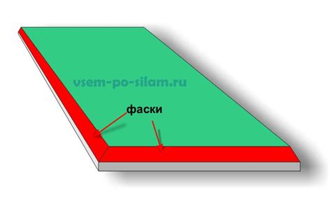 Зачем снимать фаску на изделиях?