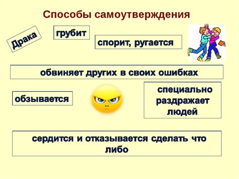 Защита и самоутверждение