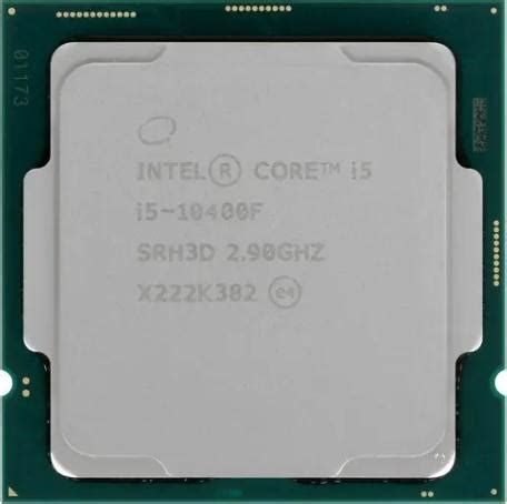 Значение «f» в названии процессора Intel Core i5-10400F