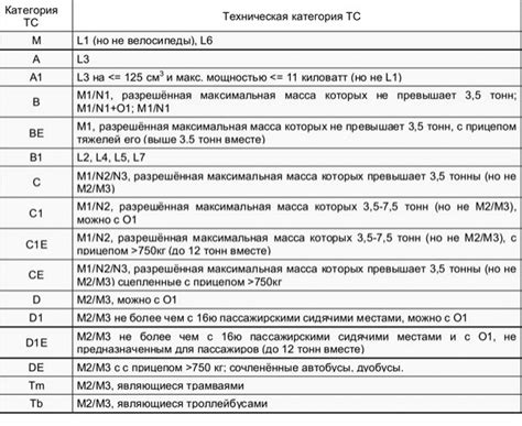 Значение буквы "B" в водительских правах