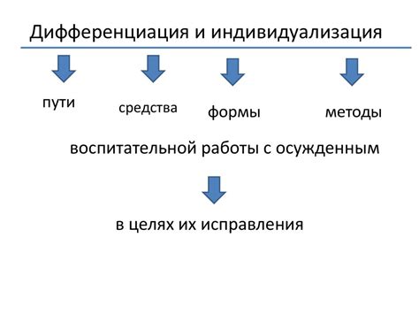 Значение дифференциации: неотъемлемость и результативность