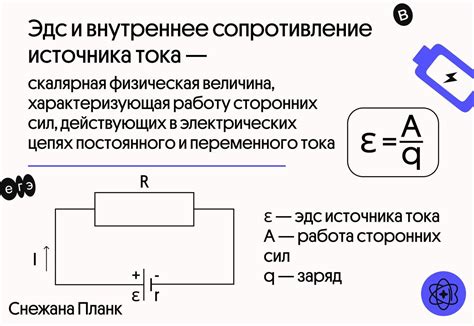 Значение источника тока