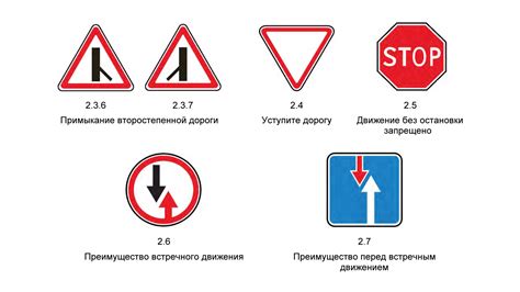 Значение и объяснение основных знаков дорожного движения