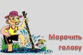 Значение и происхождение выражения "морочить голову"