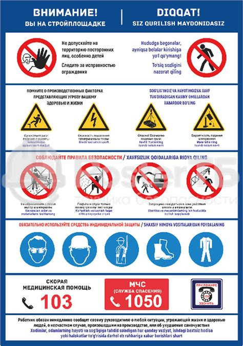 Значение номеров МКО для обеспечения безопасности на строительной площадке