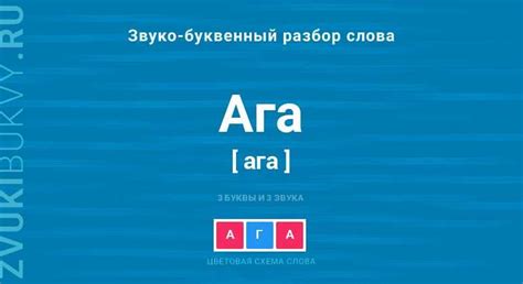 Значение ответа "ага"