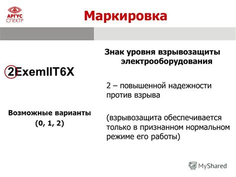 Значение повышенной надежности против взрыва