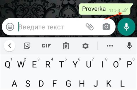 Значение сигнала две галочки в WhatsApp