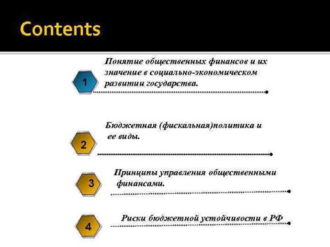 Значение финансирования общественных программ