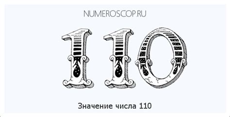 Значение числа 110 воблера