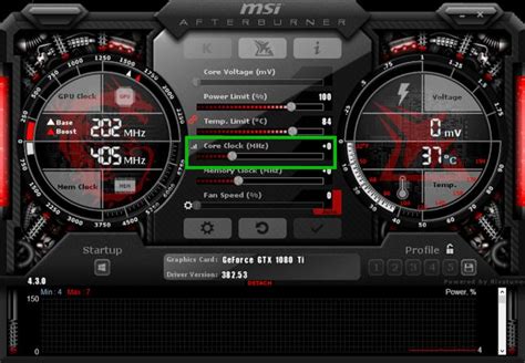 Значение core clock offset в компьютерных компонентах