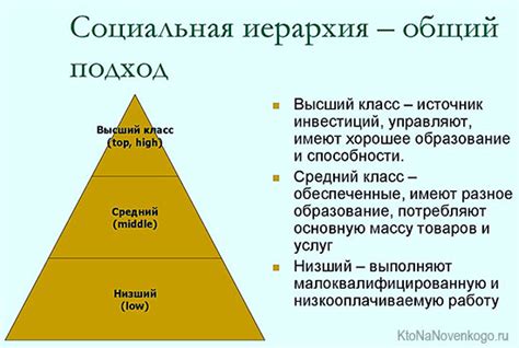 Иерархия и специализация