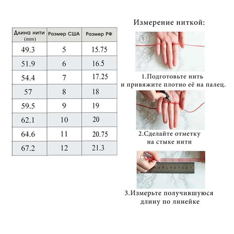 Изменение размера пальца