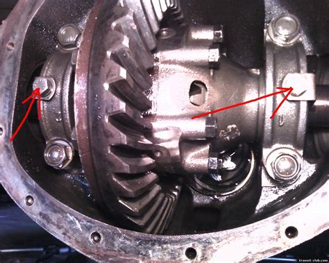Износ подшипников заднего моста