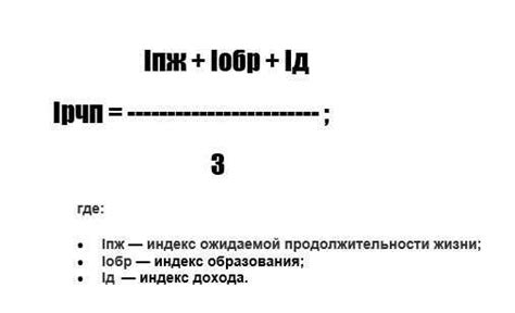 Индекс проживания: суть и значение для жизни людей