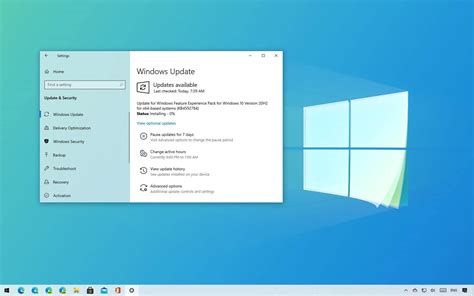 Интеграция Windows Feature Experience Pack в рабочую среду