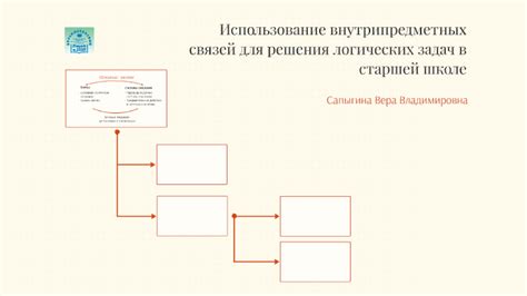 Использование логических связей