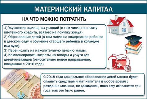 Использование материнского капитала для реконструкции