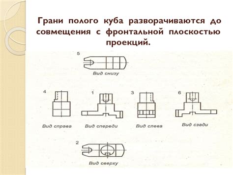 Использование полого куба