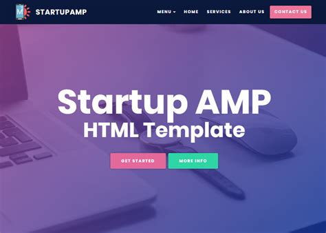 Использование AMP HTML и AMP компонентов