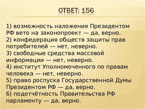 Исторические примеры наложения вето