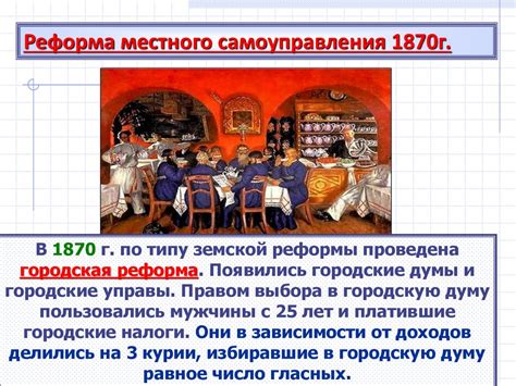 Исторические реформы в России