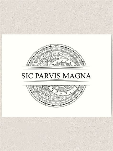 История и происхождение фразы sic parvis magna