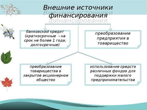 Источники финансирования студодеятельности