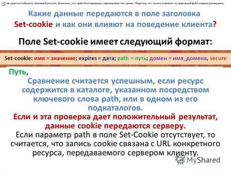 Какие данные содержит файл cookie?