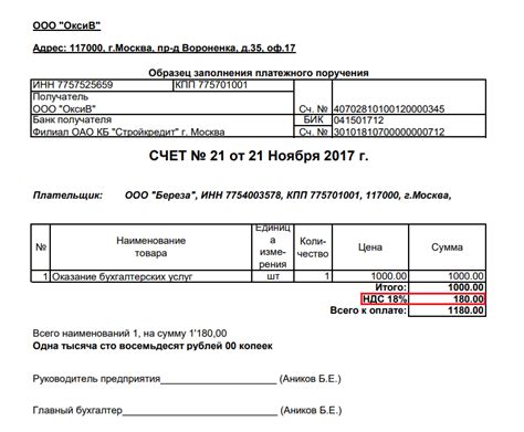 Какие документы должны сопровождать счет без НДС?