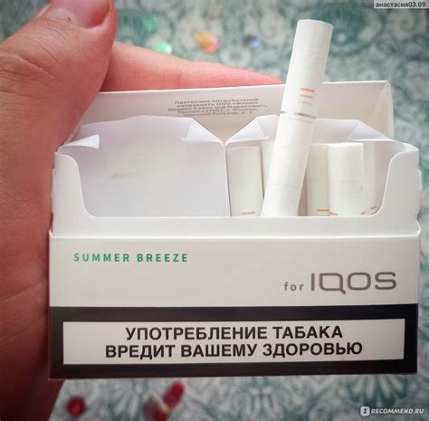 Какие особенности имеет каждый вкус серебряных IQOS стиков?