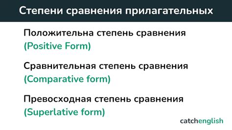 Какие признаки указывают на положительную степень сравнения прилагательных