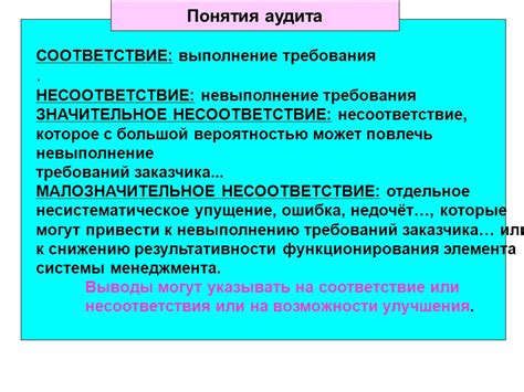 Какие причины могут привести к невыполнению требований заявителя?