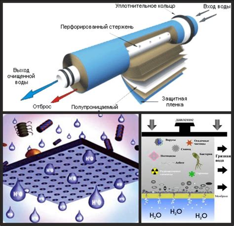 Каким образом осмос очищает воду?