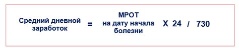 Какой размер должно иметь дневное пособие по больничному листу?