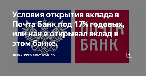 Как влияет дата открытия вклада на начисление процентов в Почта Банк?