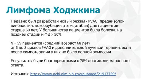 Как возникает негативная ремиссия при лимфоме?