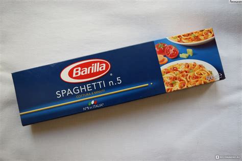 Как выбрать спагетти Barilla по номеру на упаковке