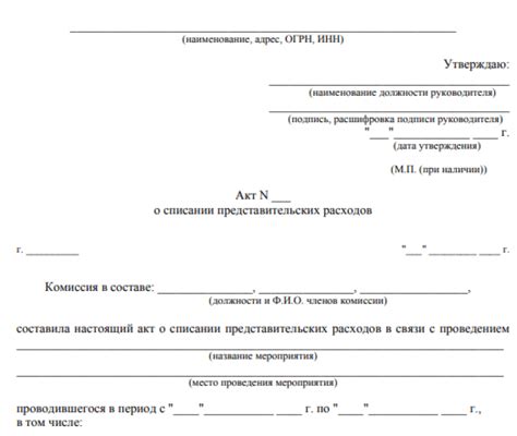 Как выполнять списание расходов