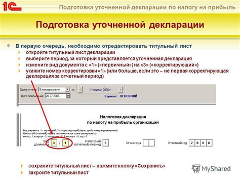 Как избежать ошибок в наименовании налоговой декларации?