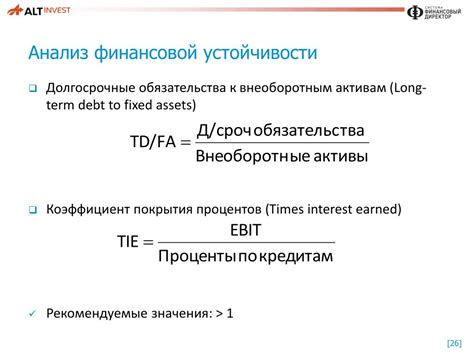 Как интерпретировать коэффициент быстрой ликвидности равный 1?