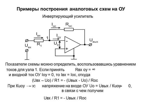 Как использовать инвертирующий вход в электронных схемах