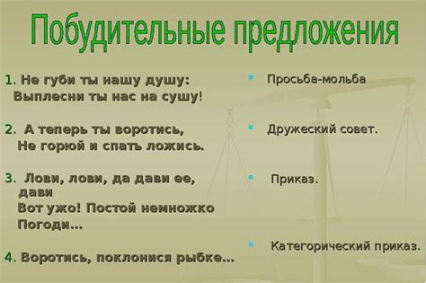 Как использовать побудительное предложение в речи и письме?