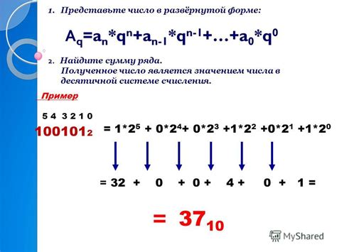 Как использовать развернутую форму числа?