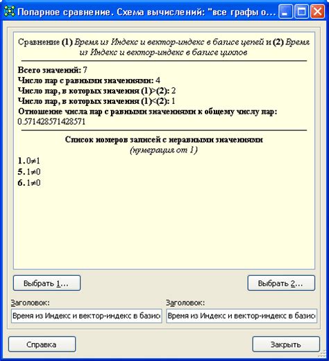 Как использовать результаты попарного сравнения чисел