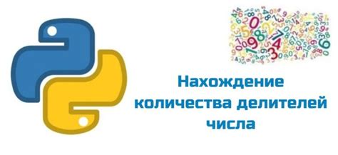 Как найти количество делителей числа