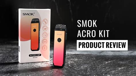 Как настроить световую индикацию Smok Acro Air Fire Only