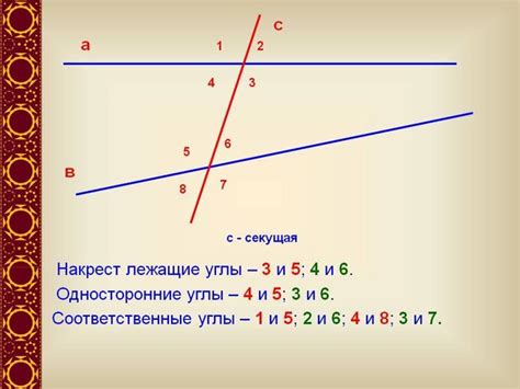 Как находить равные соответственные углы