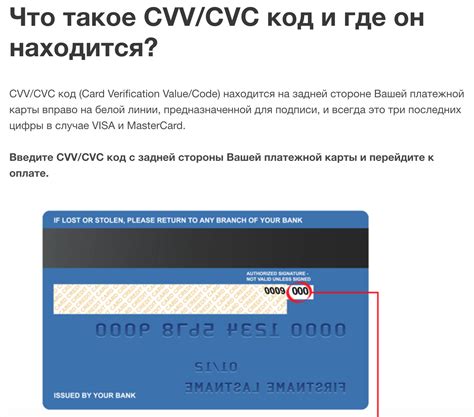 Как не ошибиться при вводе CVV кода?